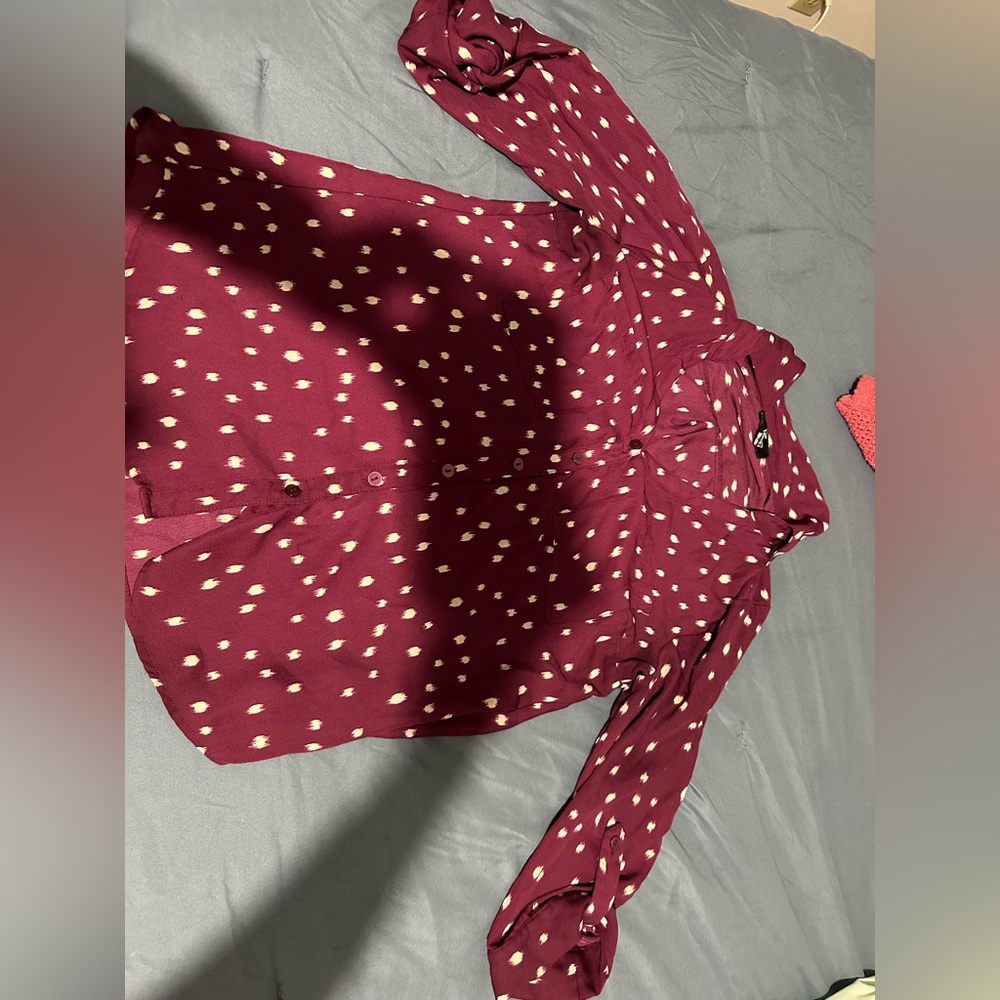 Red Dress Shirt